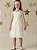 Vestido Mon Sucré Infantil Menina com Tule Branco - Imagem 2