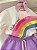 Conjunto Infantil Menina Arco íris com paetê - Imagem 3