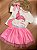 Conjunto Infantil Menina Sereia com saia Tule - Imagem 3