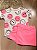 Conjunto Infantil Menina Smile com short saia - Imagem 3