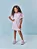 Vestido Infantil Menina Girls Team Mundo Cinti com Sobreposição - Imagem 1