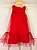 Vestido Mon Sucré Infantil Menina Natal com Tule Vermelho - Imagem 2