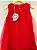 Vestido Mon Sucré Infantil Menina Natal com Tule Vermelho - Imagem 3