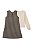 Vestido em Malha e Blusa em Cotton - Kukiê Infantil Menina - Imagem 5