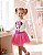 Conjunto Infantil Menina Minnie com short saia em Tule - Imagem 6