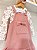 Conjunto de Body em Malha Comfy e Salopete - Kukiê Bebê Menina - Imagem 4