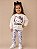 Conjunto Infantil Menina Hello Kitty em Moletom - Imagem 1
