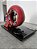 Expositor Turbina com relógio ABARTH + base de Vidro 10mm - Vermelho - Imagem 10
