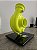 Expositor Turbina Biagio .42 + Base de Vidro 10mm - Amarelo Fluorescente - Imagem 7