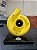 Expositor Turbina CAT .60 + Base de Vidro 10mm - Amarelo - Imagem 1