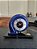 Expositor Turbina Quente com relógio + base de Vidro 10mm - Azul - Imagem 3