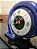 Expositor Turbina Quente com relógio + base de Vidro 10mm - Azul - Imagem 2