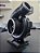 Expositor Turbina Garrett .72 + Base de Vidro - Preto Fosco - Imagem 4
