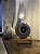 Luminária Turbina Fria Holset + LED Filamento 4w 2200k + Base Madeira - Imagem 3
