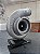Expositor Turbina Garrett .72 + Base de Vidro - Preto Fosco - Imagem 4