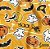 Tnt Estampado Metro - Fantasma Laranja - Imagem 1