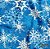 Tnt Estampado Metro - Flocos de Neve - Imagem 1
