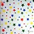 Tnt Estampado Metro - Estrela Colorida - Imagem 1