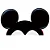ACESSÓRIO DE PAPEL ORELHAS MICKEY CLASSICO - 08un - Imagem 1