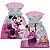 SACOLA PLASTICA MINNIE ROSA - 08un - Imagem 1