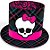 CARTOLA CARTONADA MONSTER HIGH REGINA - Imagem 1