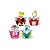WRAPPER CUPCAKE C/ENFEITE ALICE - Imagem 1