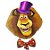 MASCARA DE PAPEL MADAGASCAR 3 C/ 4 - Imagem 1