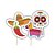 PICKS DECORATIVOS MEXICANOS C/4 PÇS JUNCO - Imagem 1