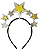Tiara Carnaval Estrelas – 1 Unidade - Imagem 2