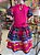 Vestido Junino Xadrez Colorido - Imagem 4