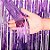 Cortina Decorativa Metalizada Lilas – 1 x 2 m - Imagem 1