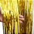 Cortina Decorativa Metalizada Dourada – 1 x 2 m - Imagem 1