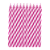 Vela Palito Espiral Rosa Pequena 6cm – 10 Unidades - Imagem 1