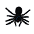 Aranha Aveludada Grande Halloween – 1 Unidade - Imagem 1