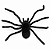 Aranha Decorativa Viúva Negra – 1 Unidade - Imagem 1