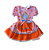 Vestido Junino Infantil Tamanho 01 - Imagem 4