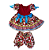 Vestido Junino Infantil Tamanho 01 - Imagem 5