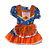 Vestido Junino Infantil Tamanho 02 - Imagem 2