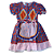 Vestido Junino Infantil Tamanho 06 ao 10 - Imagem 4