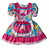 Vestido Junino Infantil Tamanho 06 ao 10 - Imagem 8