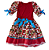 Vestido Junino Infantil Tamanho 03 e 04 - Imagem 9
