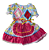 Vestido Junino Infantil Tamanho 03 e 04 - Imagem 3