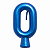 Vela Renew Metallic Azul - Imagem 2