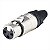 CONECTOR PROFISSIONAL XLR FEMEA KATO - Imagem 3