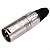CONECTOR XLR MACHO PROFISSIONAL SANTO ANGELO - Imagem 1