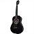 VIOLÃO INFANTIL PRETO TAMANHO 3/4 KAUTHON - Imagem 1