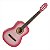 VIOLÃO ESTUDANTE PINK CLASSICO CORDAS DE NYLON TAMANHO 39' - Imagem 1
