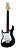 Guitarra Cort Strato Eletrica (6 Cordas) Canhota Refg110lhbk - Imagem 1