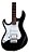 Guitarra Cort Strato Eletrica (6 Cordas) Canhota Refg110lhbk - Imagem 2
