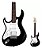 Guitarra Cort Strato Eletrica (6 Cordas) Canhota Refg110lhbk - Imagem 3